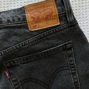 SOLD 🚫 Levi’s 501 S Gray Denim Jeans